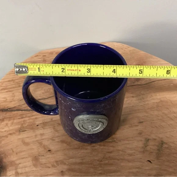 Auburn University Coffee Tea Beverage Mug Cup - Ceramic Crafted Pewter Seal - Picture 12 of 13